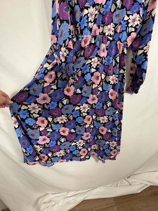 Nicole Miller New York Floral Print Maxi Dress Size 16 - Picture 9 of 10